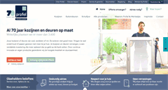 Desktop Screenshot of profel.nl